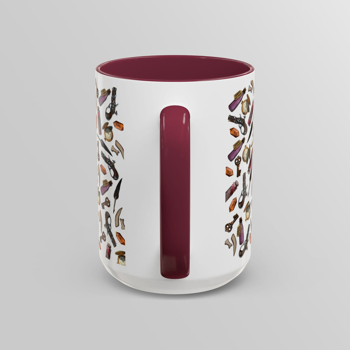 "Clutter from the Workbench" - Ruin Steampunk Mug by Brandon Ellis