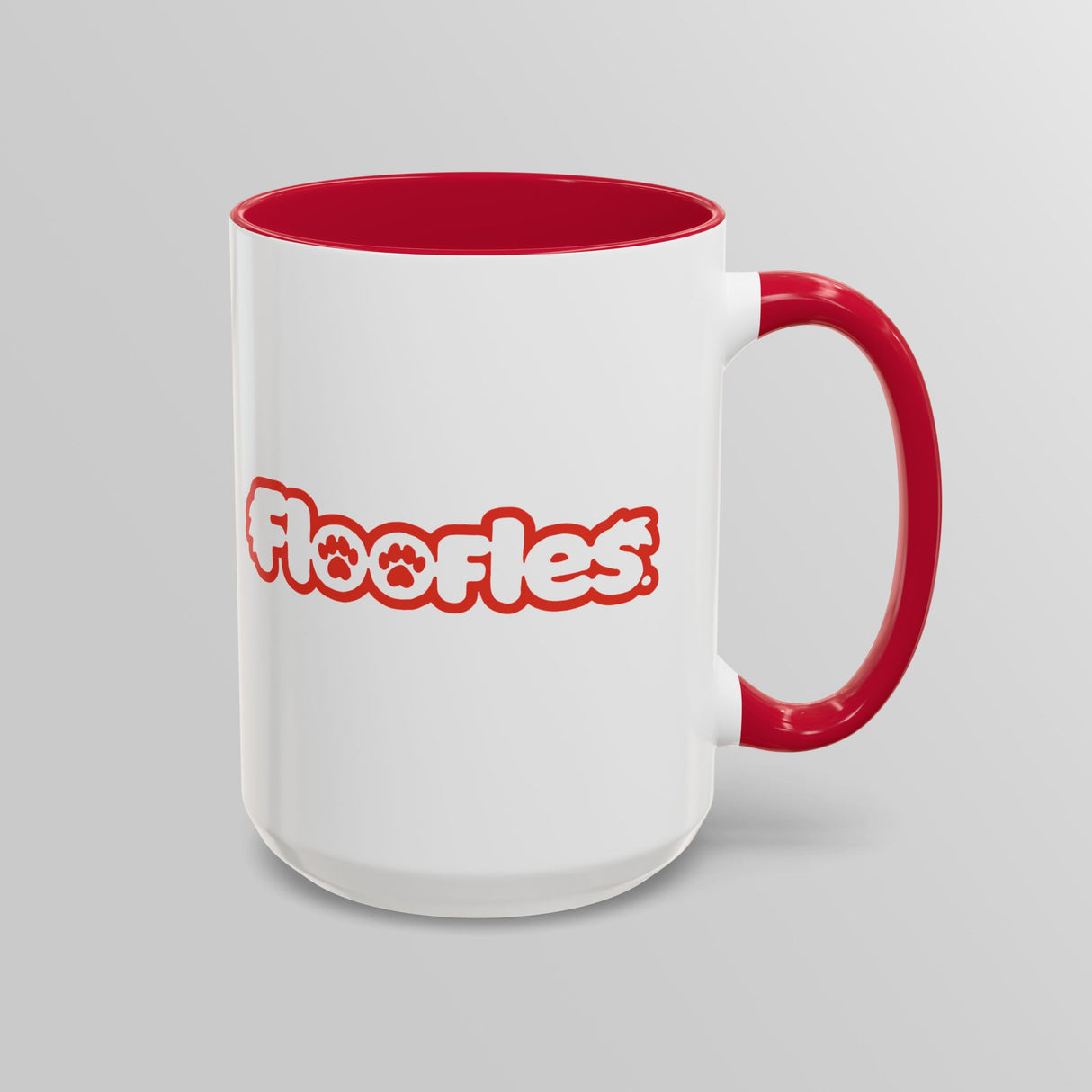 “I Berry My Feelings” Shady Strawberry Red Accent Mug – Floofles by Brandon Ellis
