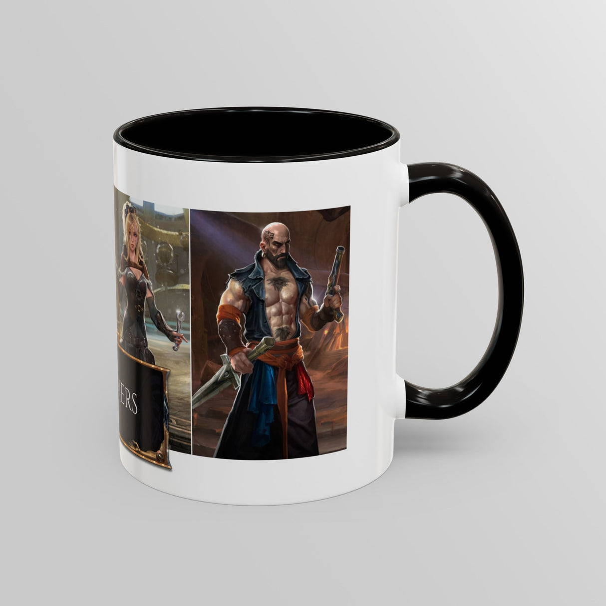 "The Delvers" - Ruin Steampunk Mug by Brandon Ellis