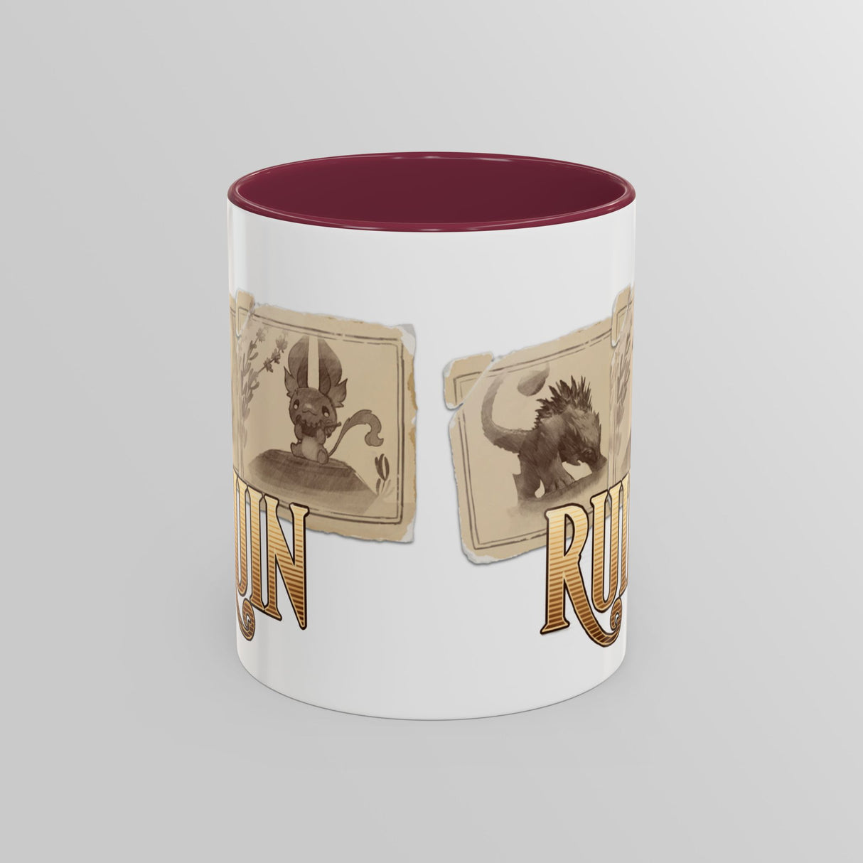 "The Ruin Bestiary" - Ruin Steampunk Mug by Brandon Ellis