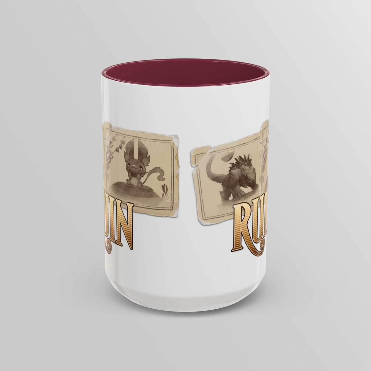 "The Ruin Bestiary" - Ruin Steampunk Mug by Brandon Ellis