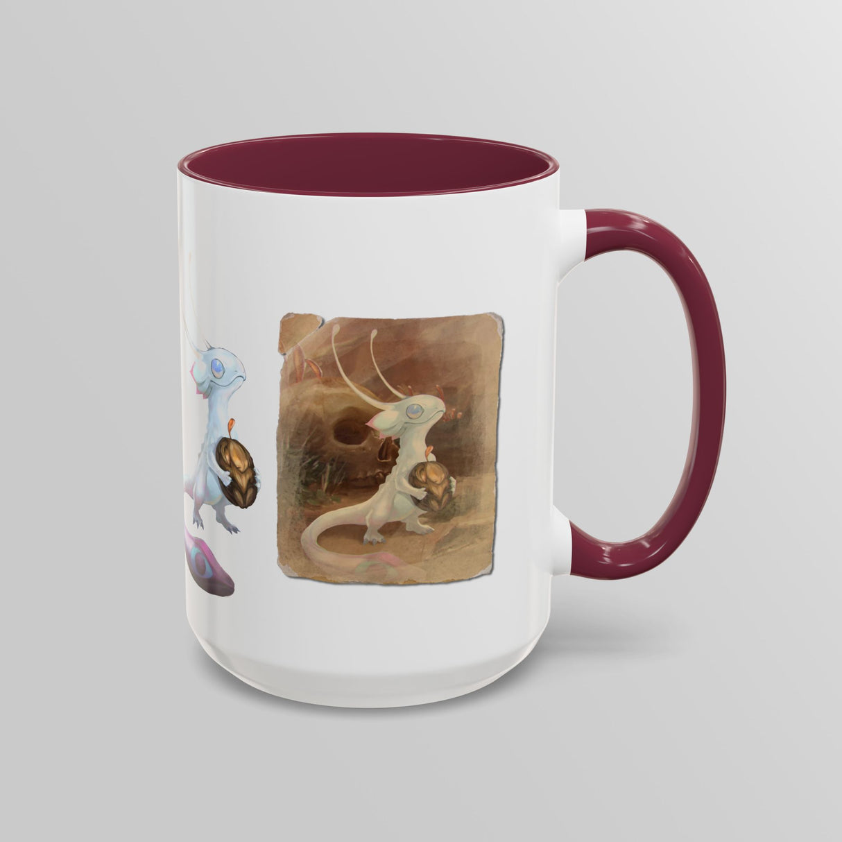 "The Ivory Gekk" - Ruin Steampunk Mug by Brandon Ellis