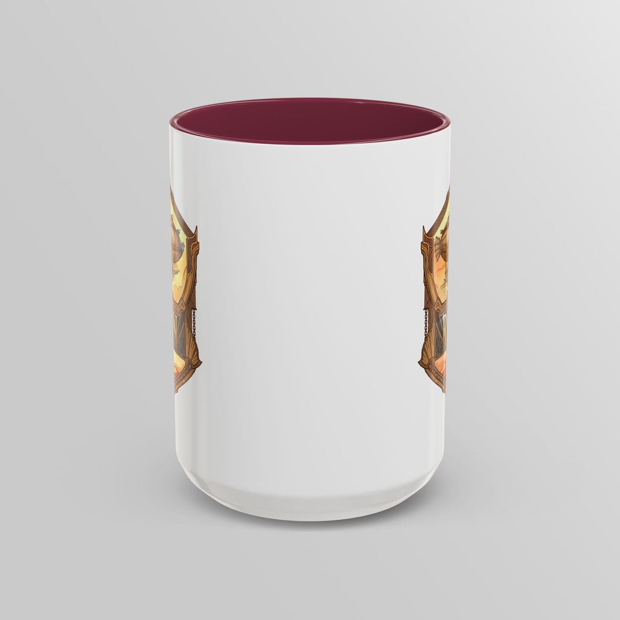"Rise of the Liberator Emblem" - Ruin Steampunk Mug by Brandon Ellis
