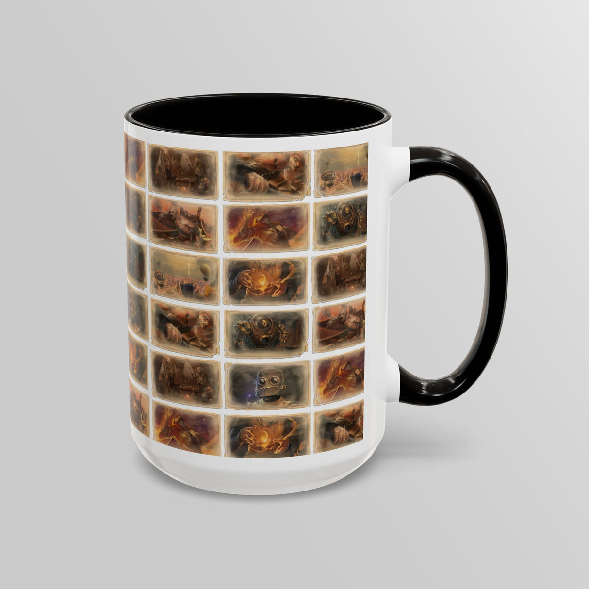 "The Collector's Seal Wrap" - Ruin Steampunk Mug by Brandon Ellis