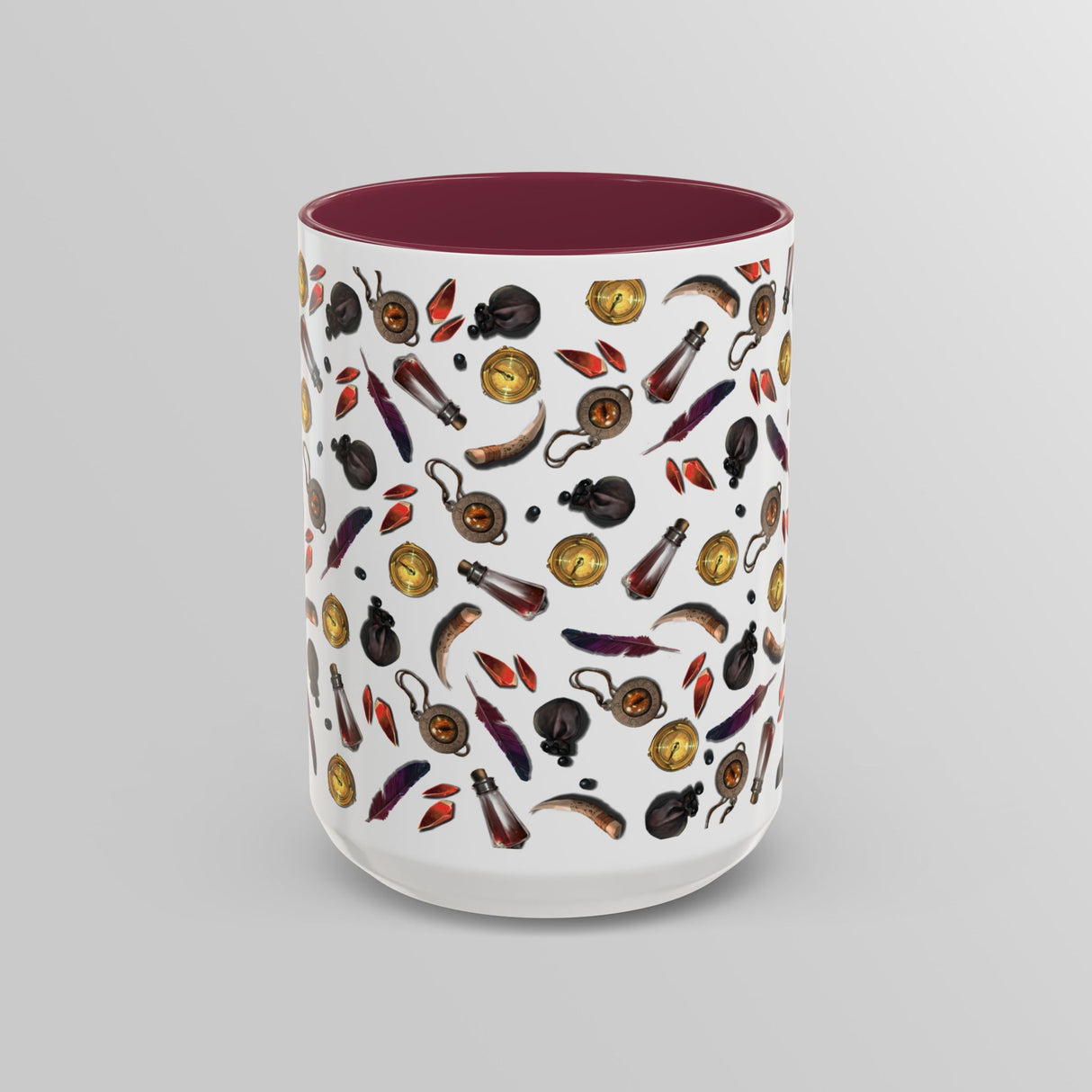 "More Clutter from the Workbench" - Ruin Steampunk Mug by Brandon Ellis