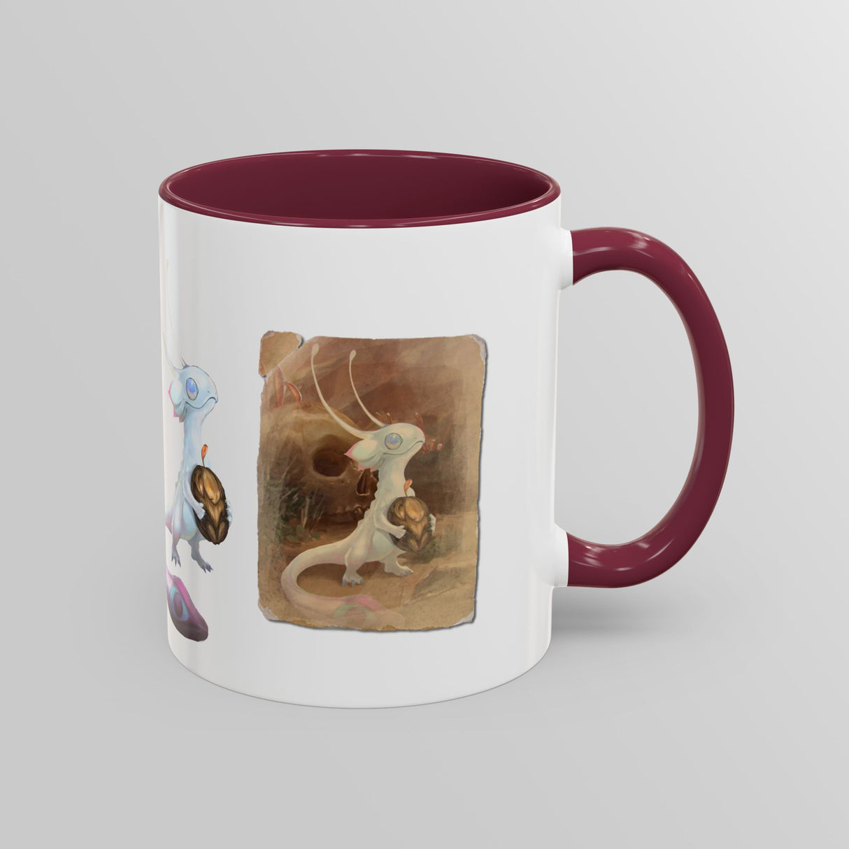 "The Ivory Gekk" - Ruin Steampunk Mug by Brandon Ellis