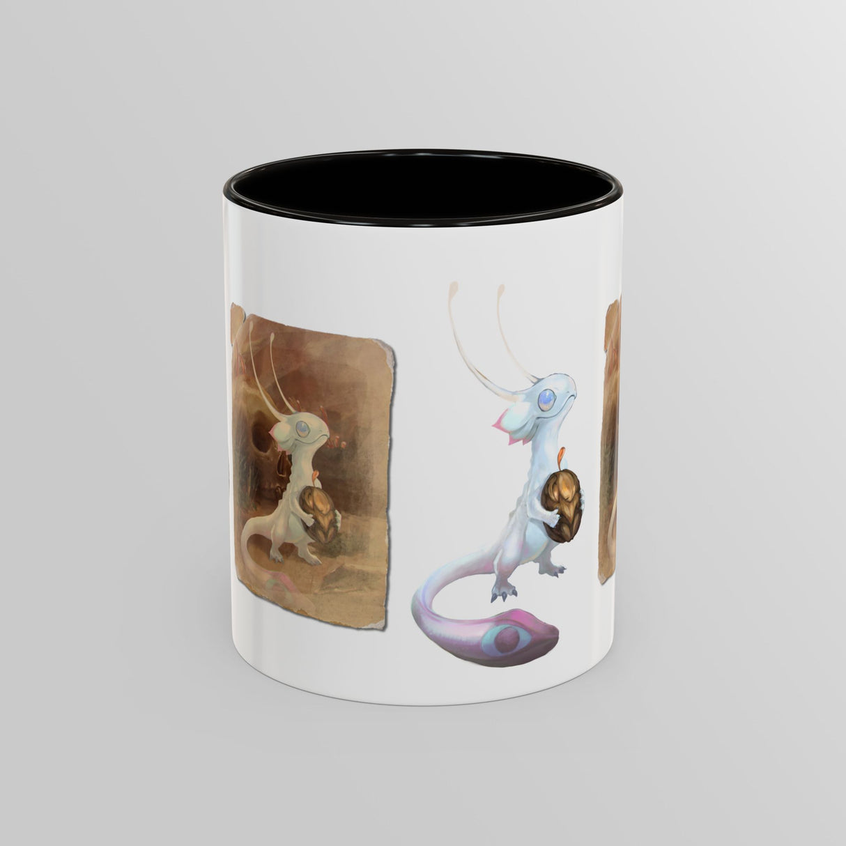 "The Ivory Gekk" - Ruin Steampunk Mug by Brandon Ellis