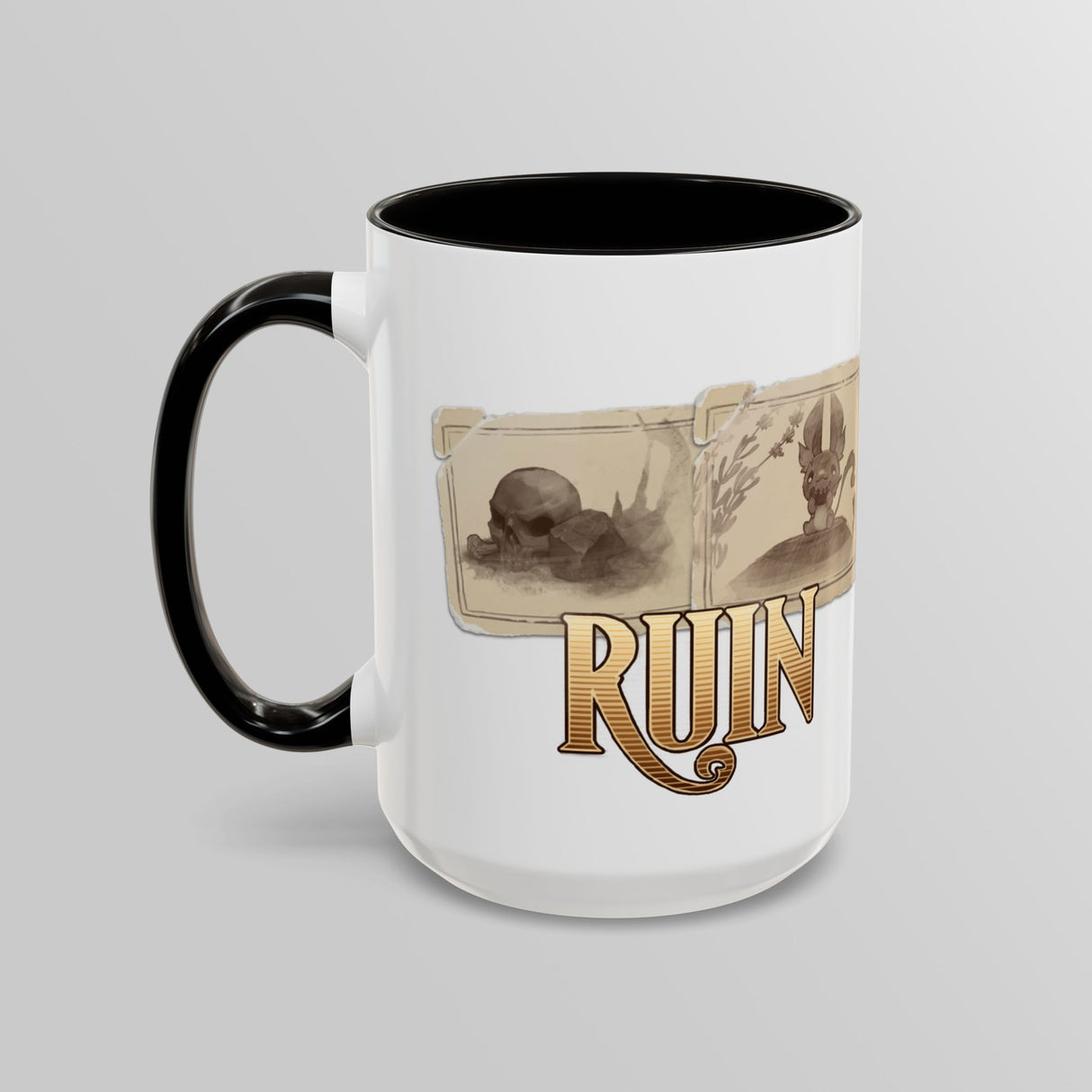 "The Ruin Bestiary" - Ruin Steampunk Mug by Brandon Ellis