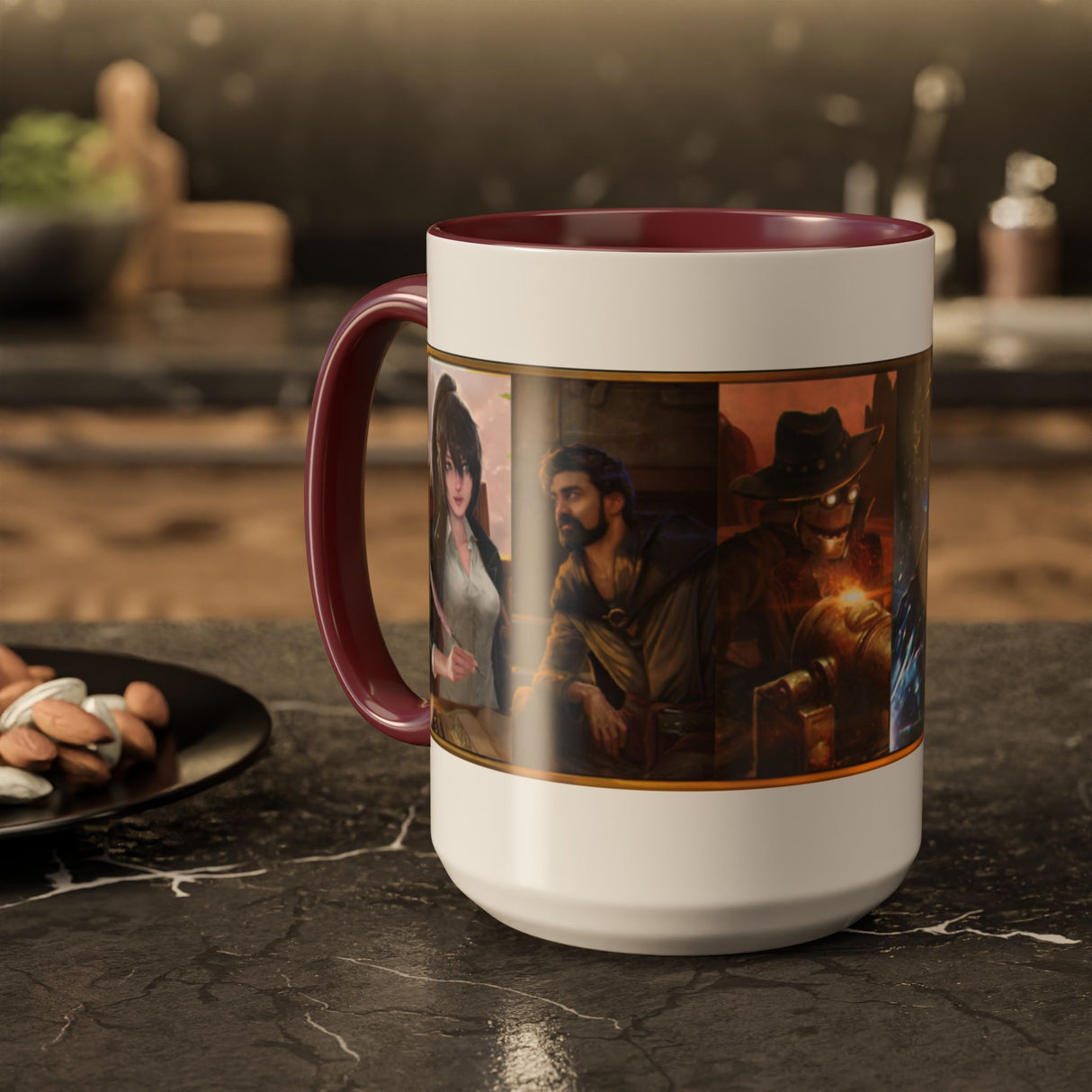 "The Cast of Ruin" - Ruin Steampunk Mug by Brandon Ellis