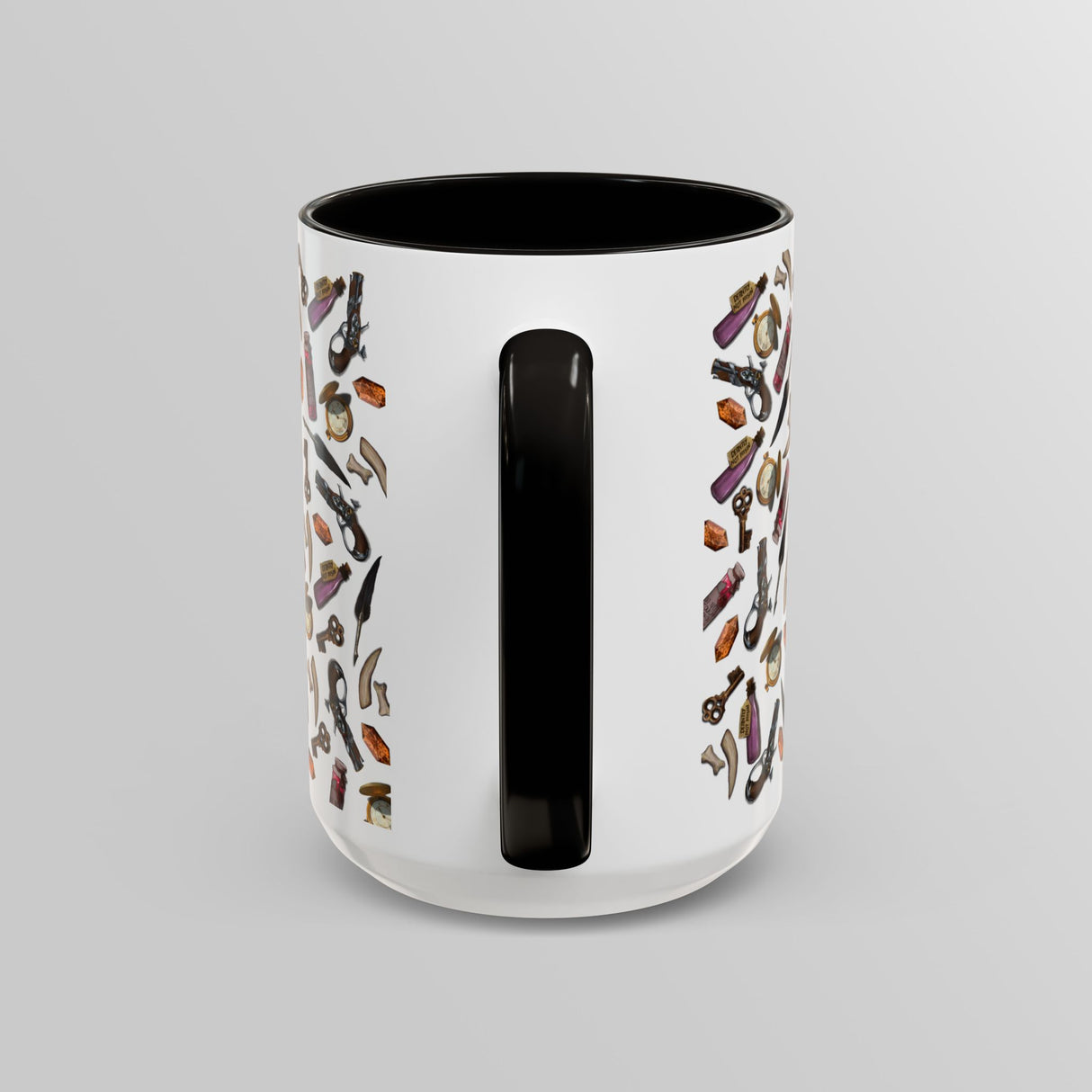 "Clutter from the Workbench" - Ruin Steampunk Mug by Brandon Ellis