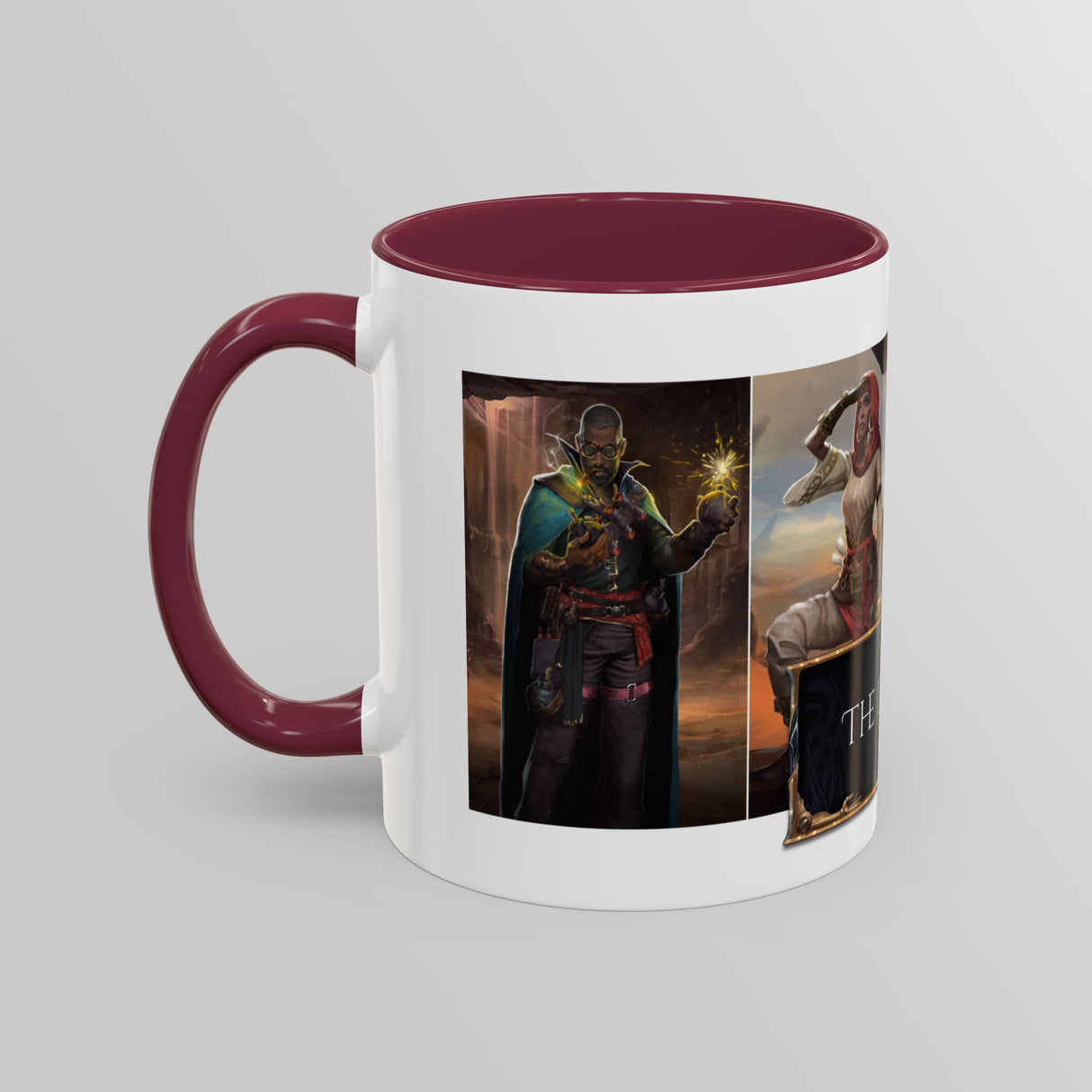 "The Delvers" - Ruin Steampunk Mug by Brandon Ellis