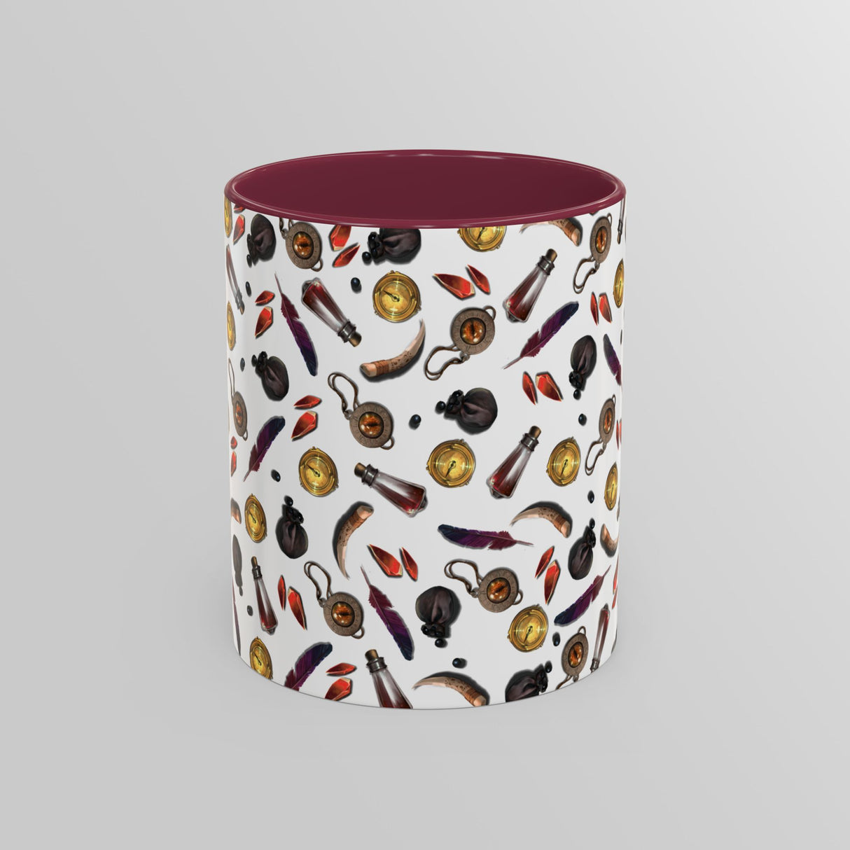 "More Clutter from the Workbench" - Ruin Steampunk Mug by Brandon Ellis