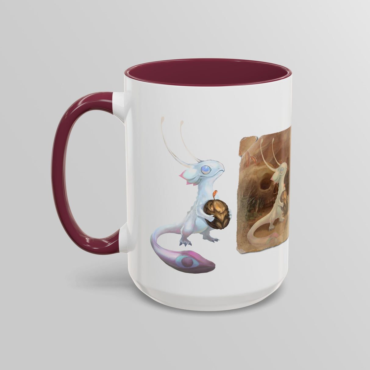 "The Ivory Gekk" - Ruin Steampunk Mug by Brandon Ellis