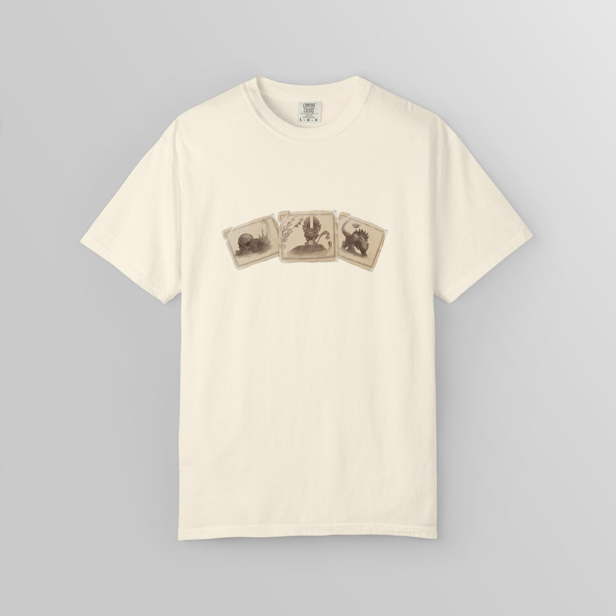 "The Ruin Bestiary" - Ruin Steampunk Unisex T-Shirt by Brandon Ellis