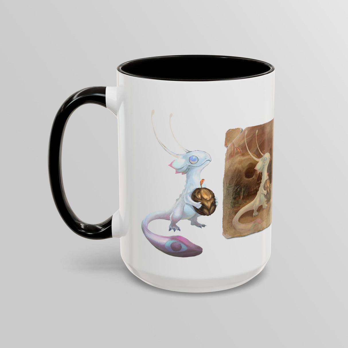 "The Ivory Gekk" - Ruin Steampunk Mug by Brandon Ellis