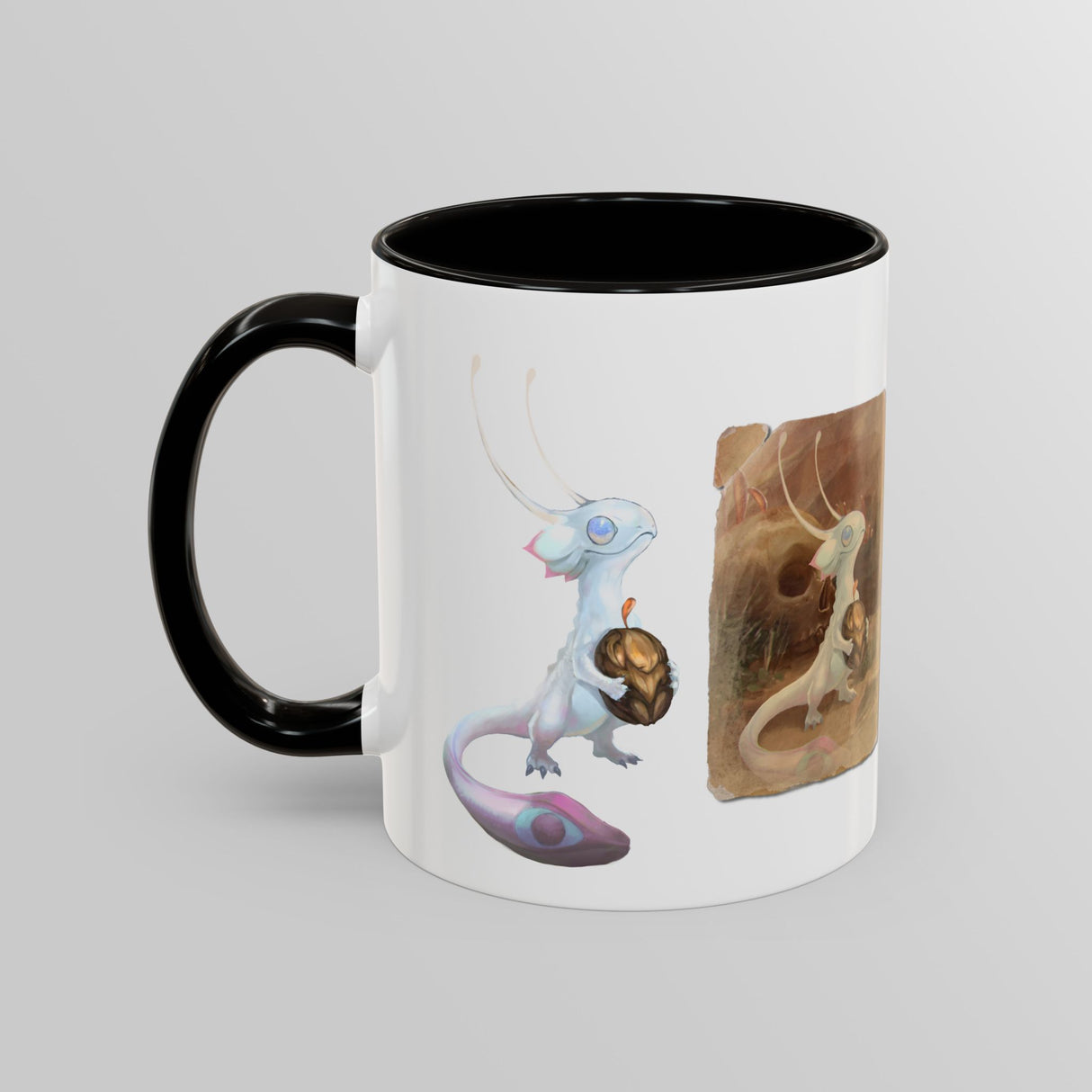 "The Ivory Gekk" - Ruin Steampunk Mug by Brandon Ellis