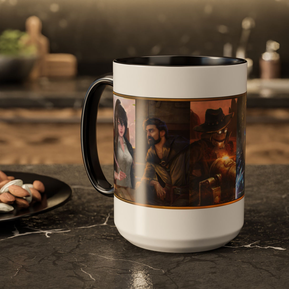 "The Cast of Ruin" - Ruin Steampunk Mug by Brandon Ellis