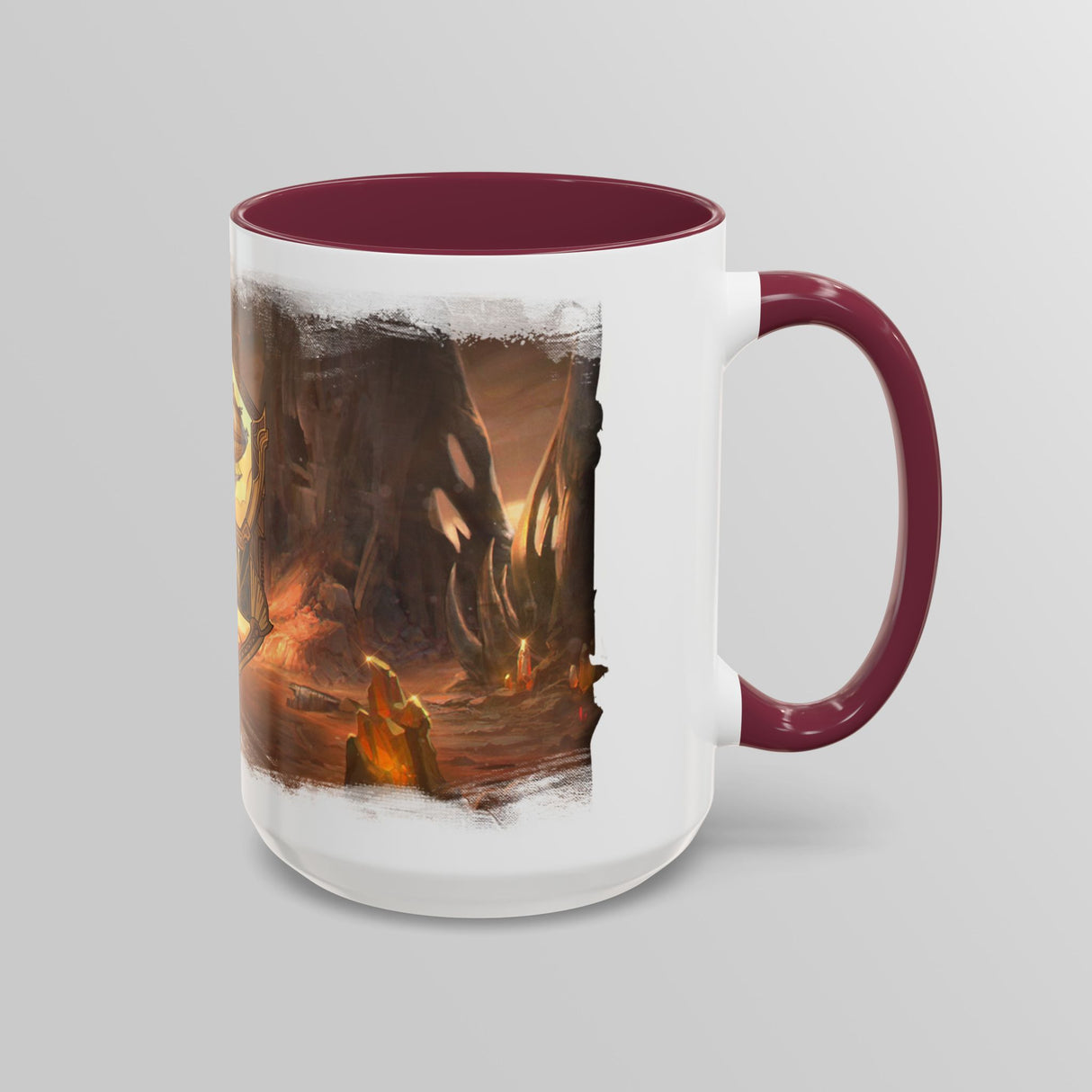 "Dune Watch Emblem Mug" - Ruin Steampunk Mug by Brandon Ellis