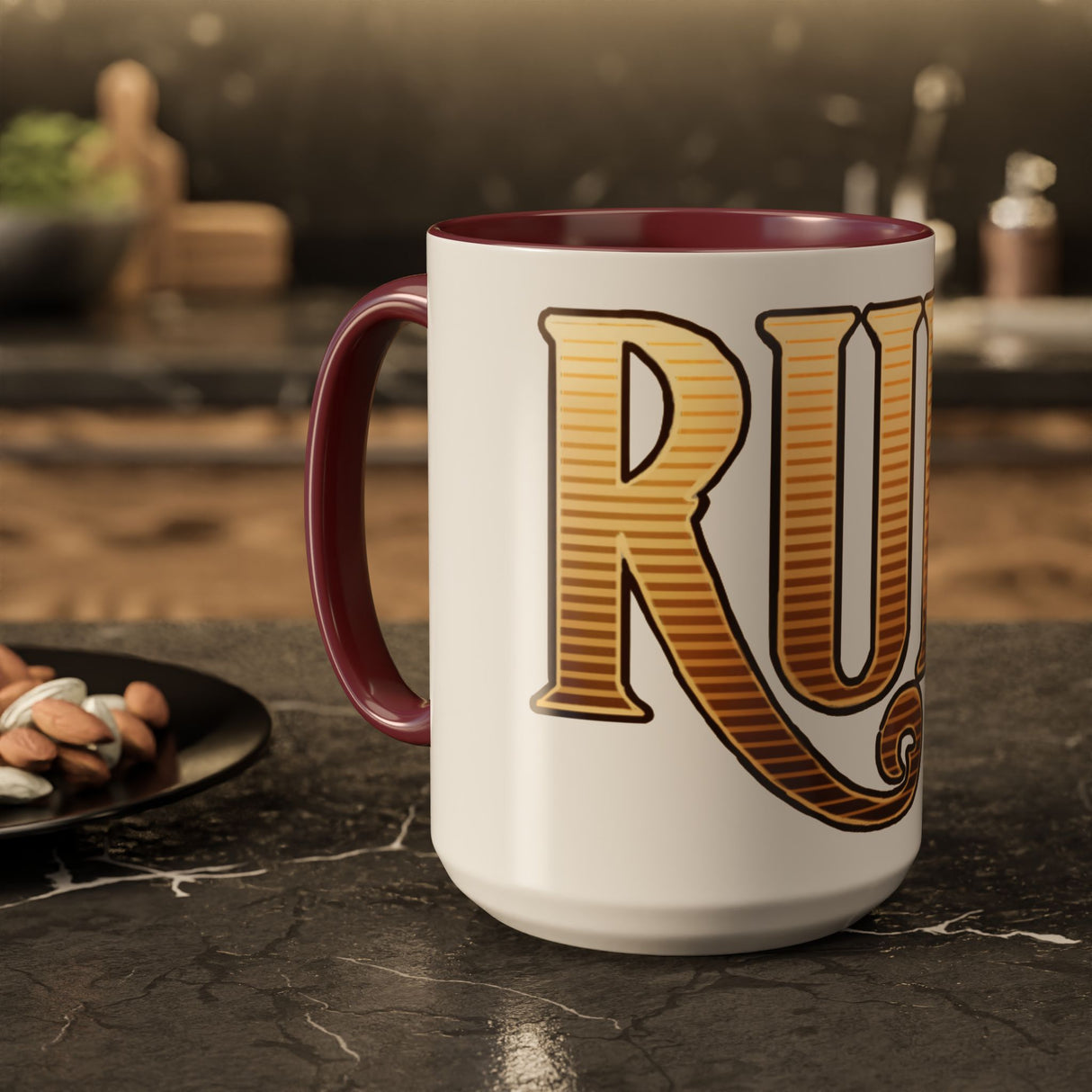 "Ruin" - Ruin Steampunk Mug by Brandon Ellis