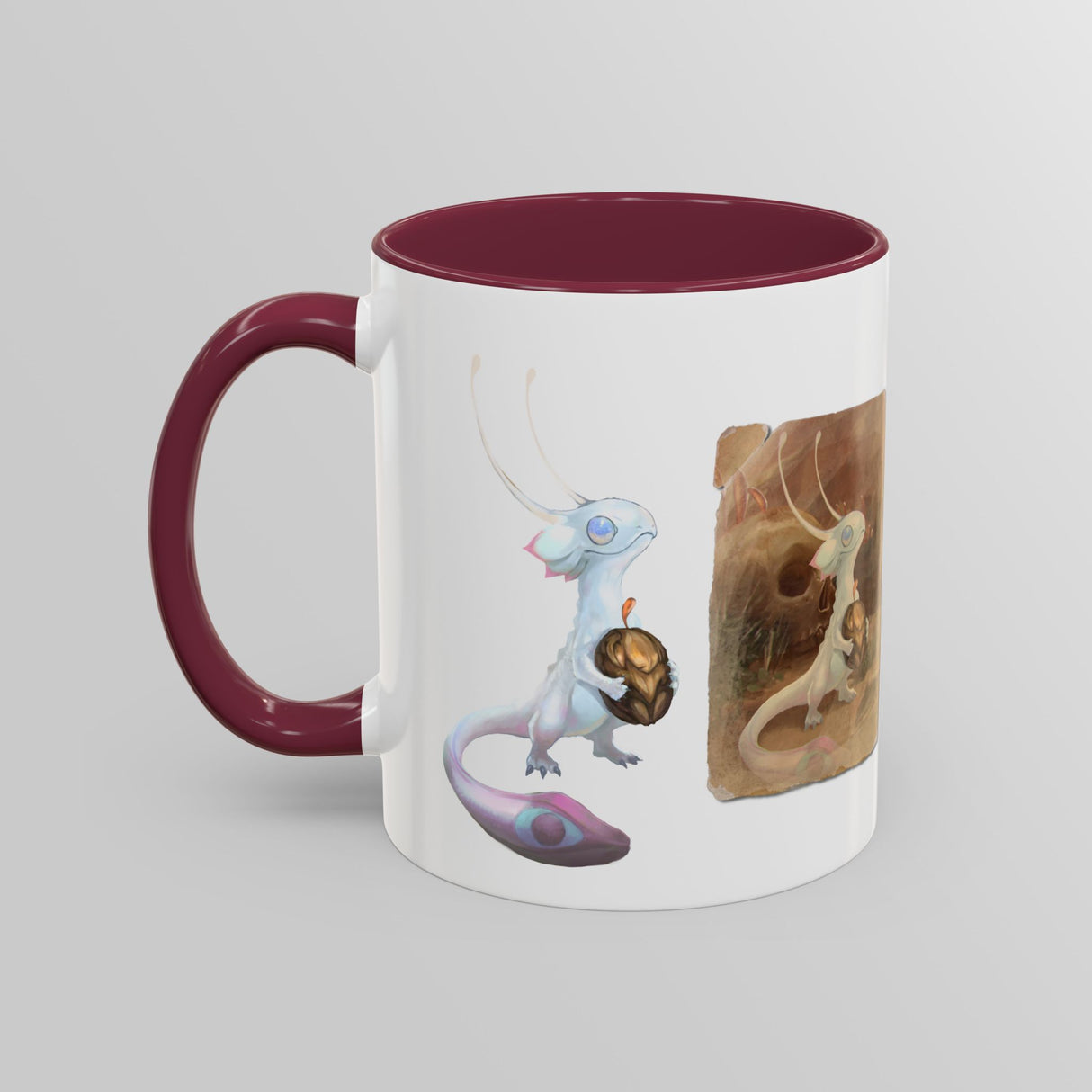 "The Ivory Gekk" - Ruin Steampunk Mug by Brandon Ellis