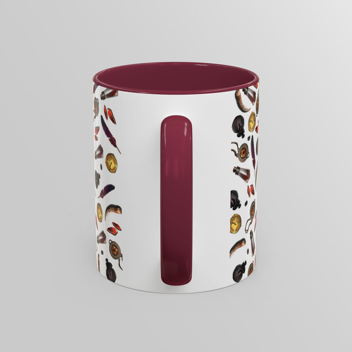 "More Clutter from the Workbench" - Ruin Steampunk Mug by Brandon Ellis