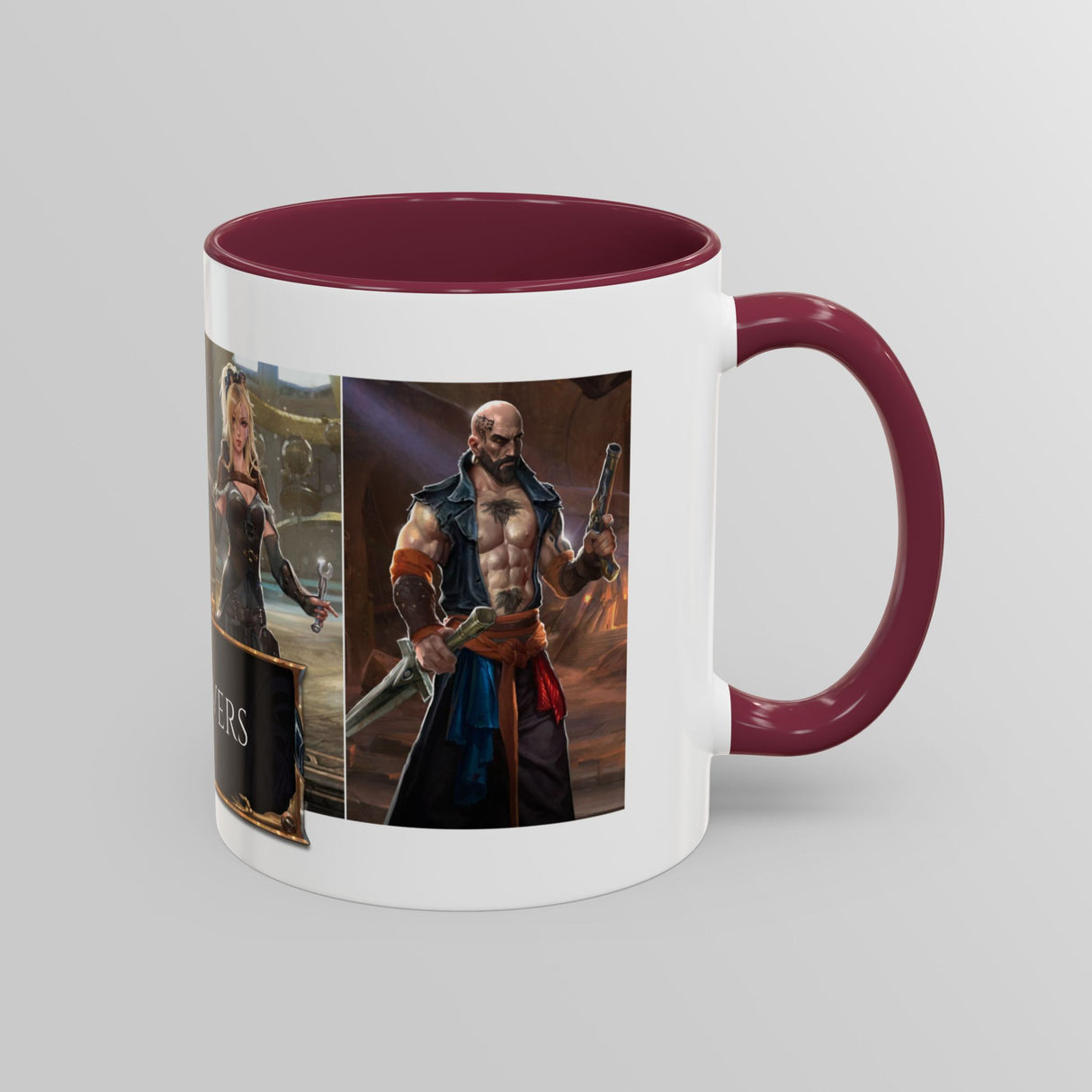 "The Delvers" - Ruin Steampunk Mug by Brandon Ellis