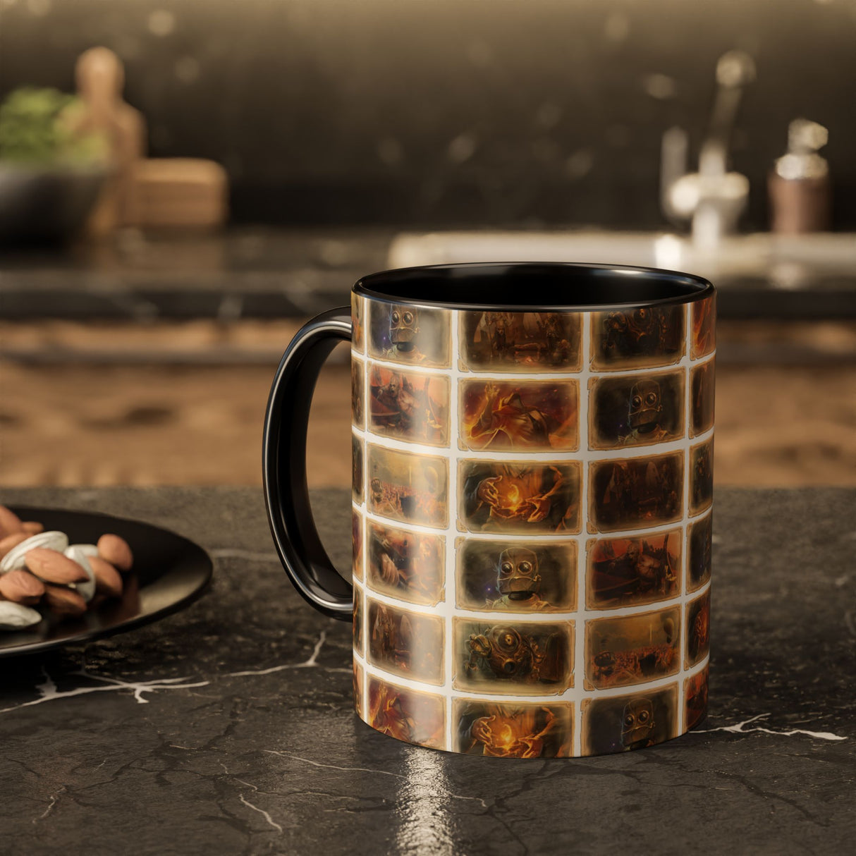 "The Collector's Seal Wrap" - Ruin Steampunk Mug by Brandon Ellis