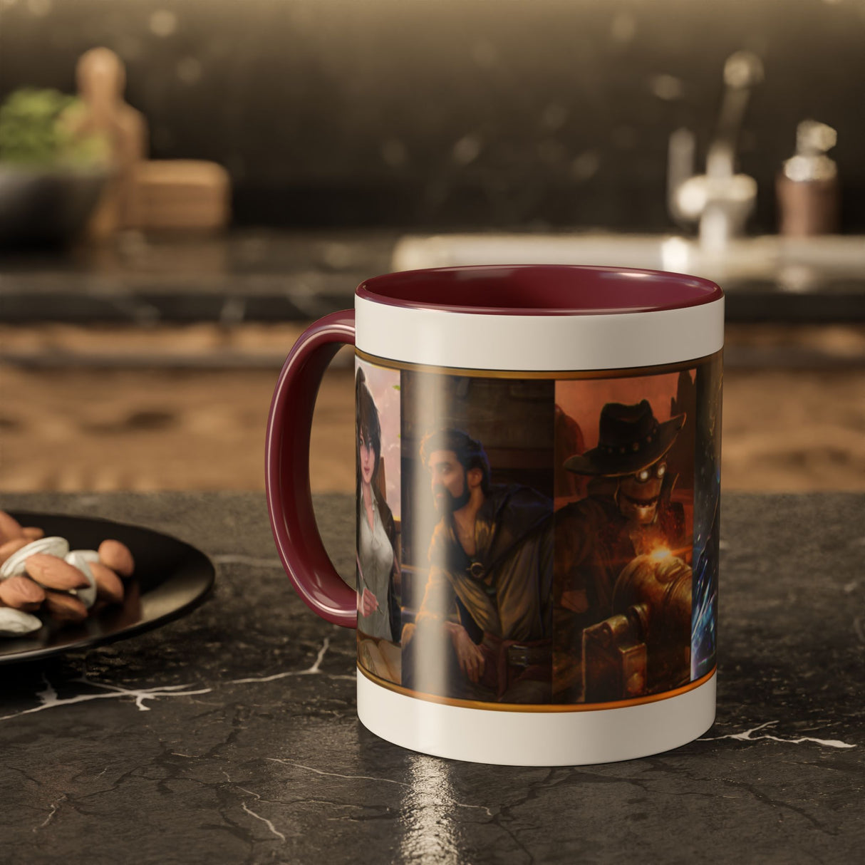 "The Cast of Ruin" - Ruin Steampunk Mug by Brandon Ellis