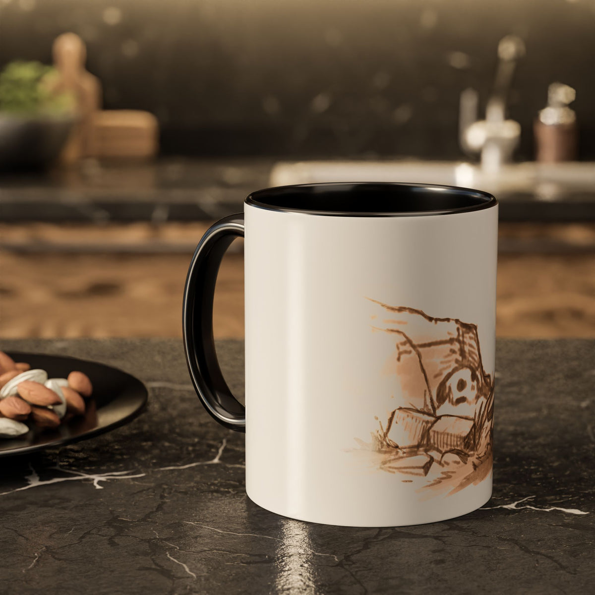 Copy of Copy of "The Liberator" - Ruin Steampunk Mug by Brandon Ellis
