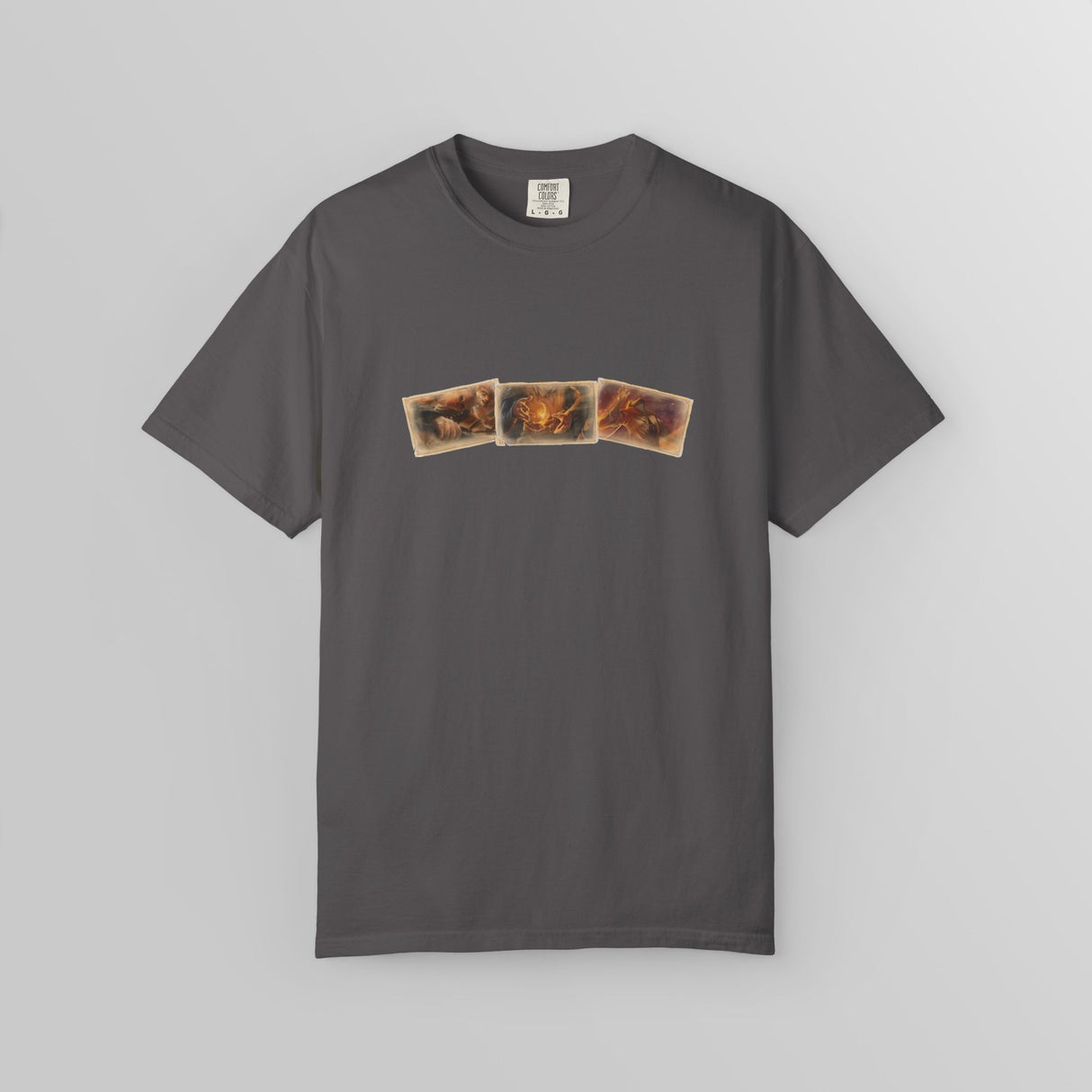 "Fragments of Ruin" - Ruin Steampunk Unisex T-Shirt by Brandon Ellis