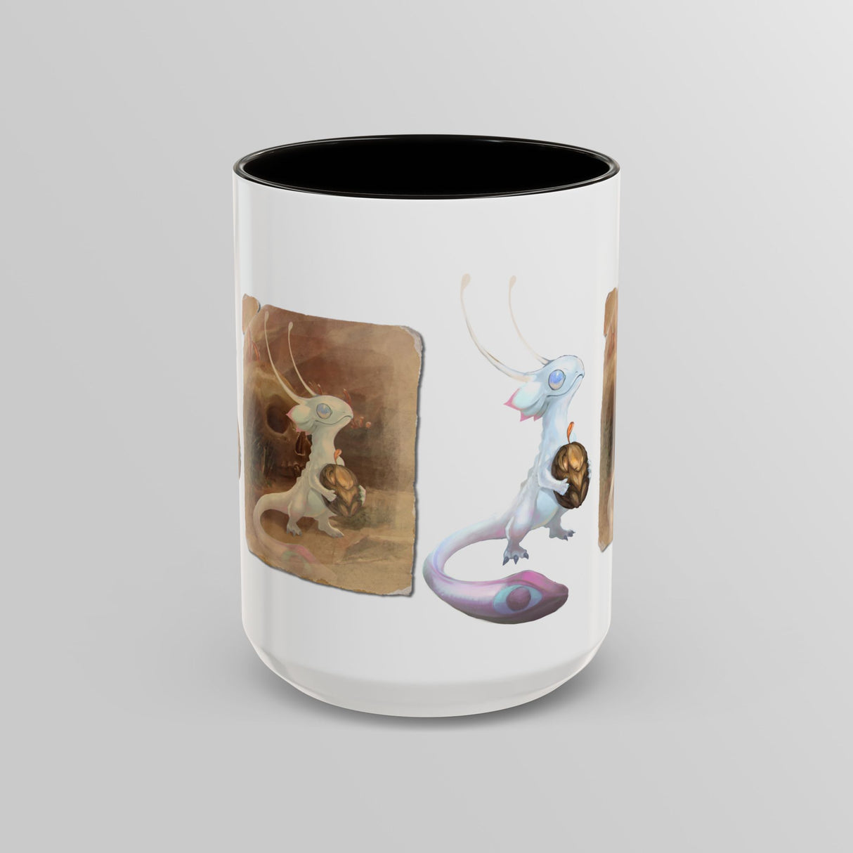 "The Ivory Gekk" - Ruin Steampunk Mug by Brandon Ellis