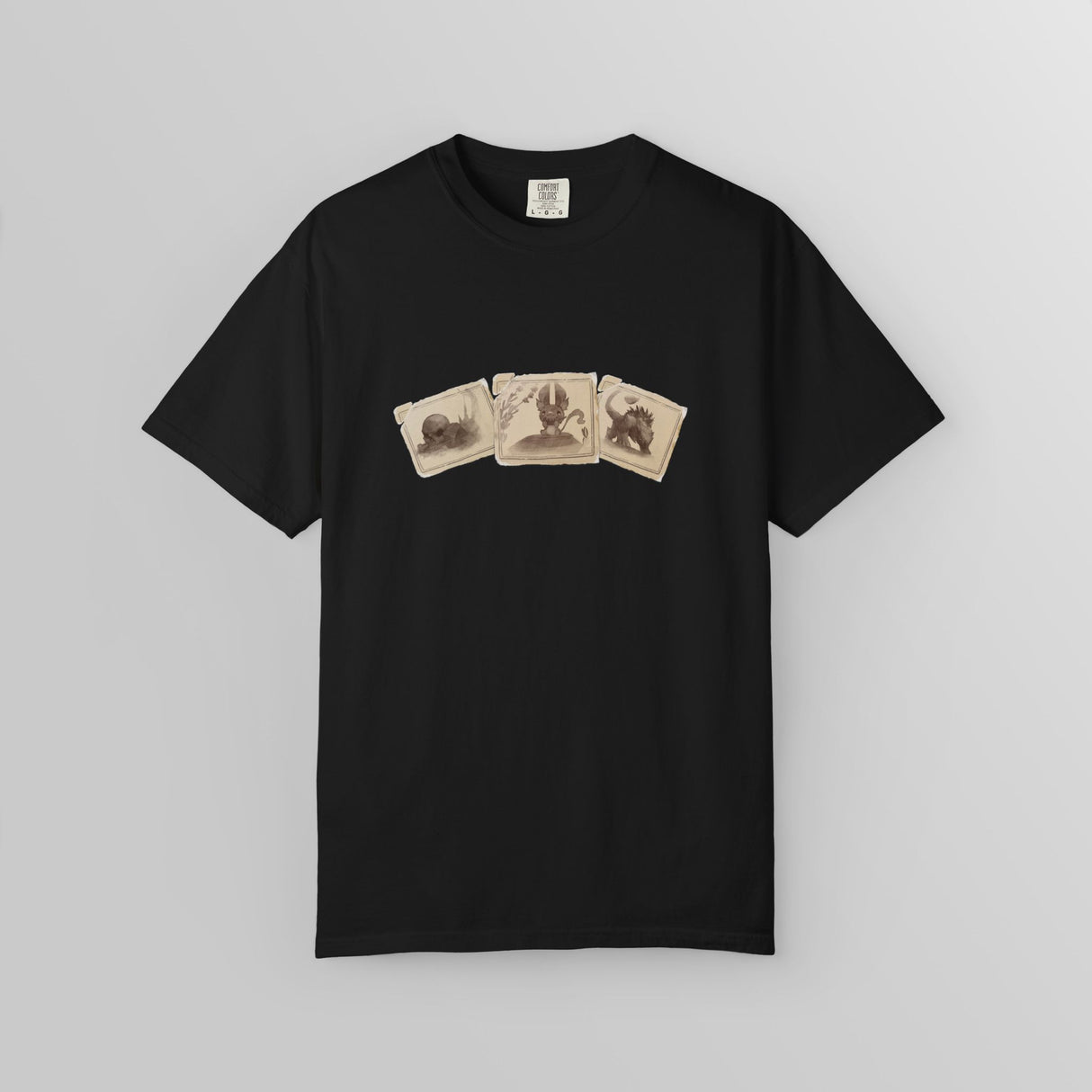 "The Ruin Bestiary" - Ruin Steampunk Unisex T-Shirt by Brandon Ellis