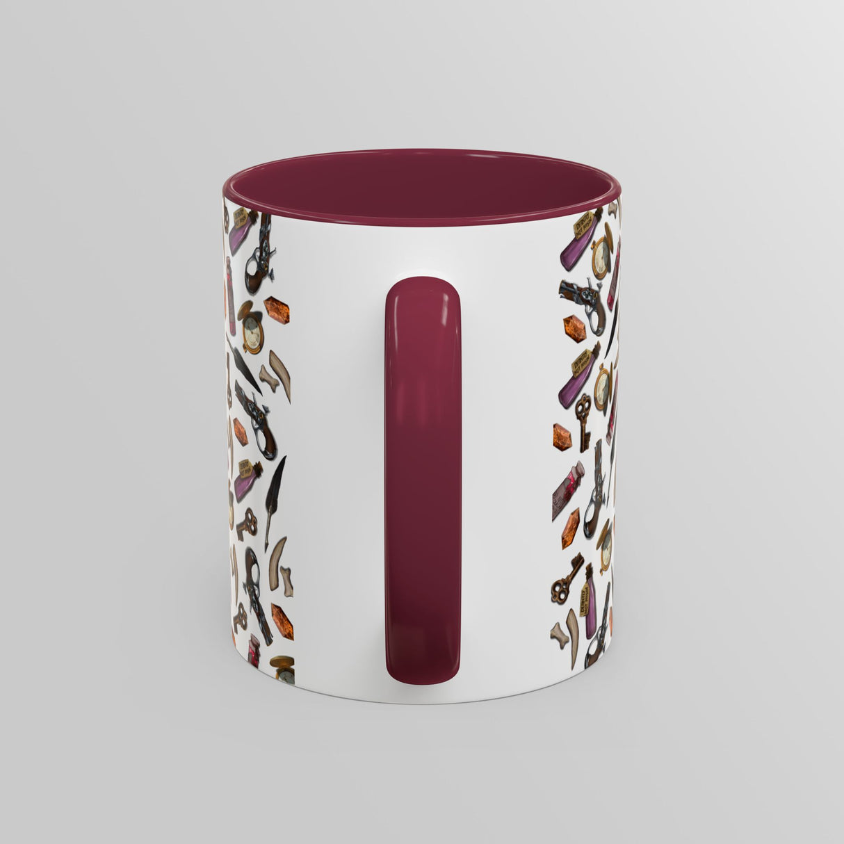 "Clutter from the Workbench" - Ruin Steampunk Mug by Brandon Ellis