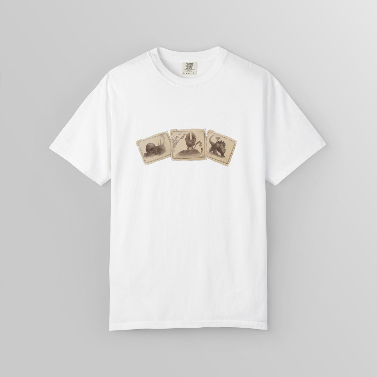 "The Ruin Bestiary" - Ruin Steampunk Unisex T-Shirt by Brandon Ellis