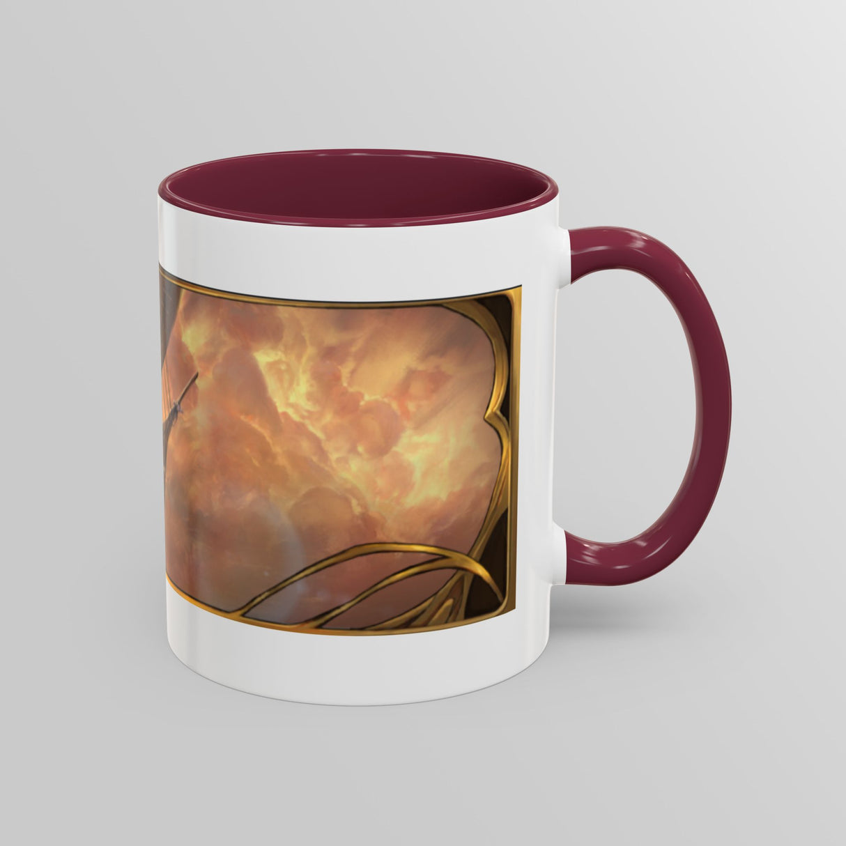 "The Liberator in Flight" - Ruin Steampunk Mug by Brandon Ellis