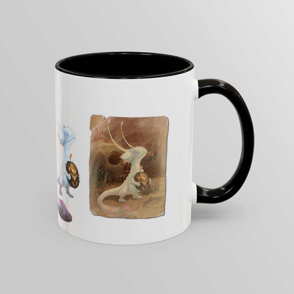 "The Ivory Gekk" - Ruin Steampunk Mug by Brandon Ellis