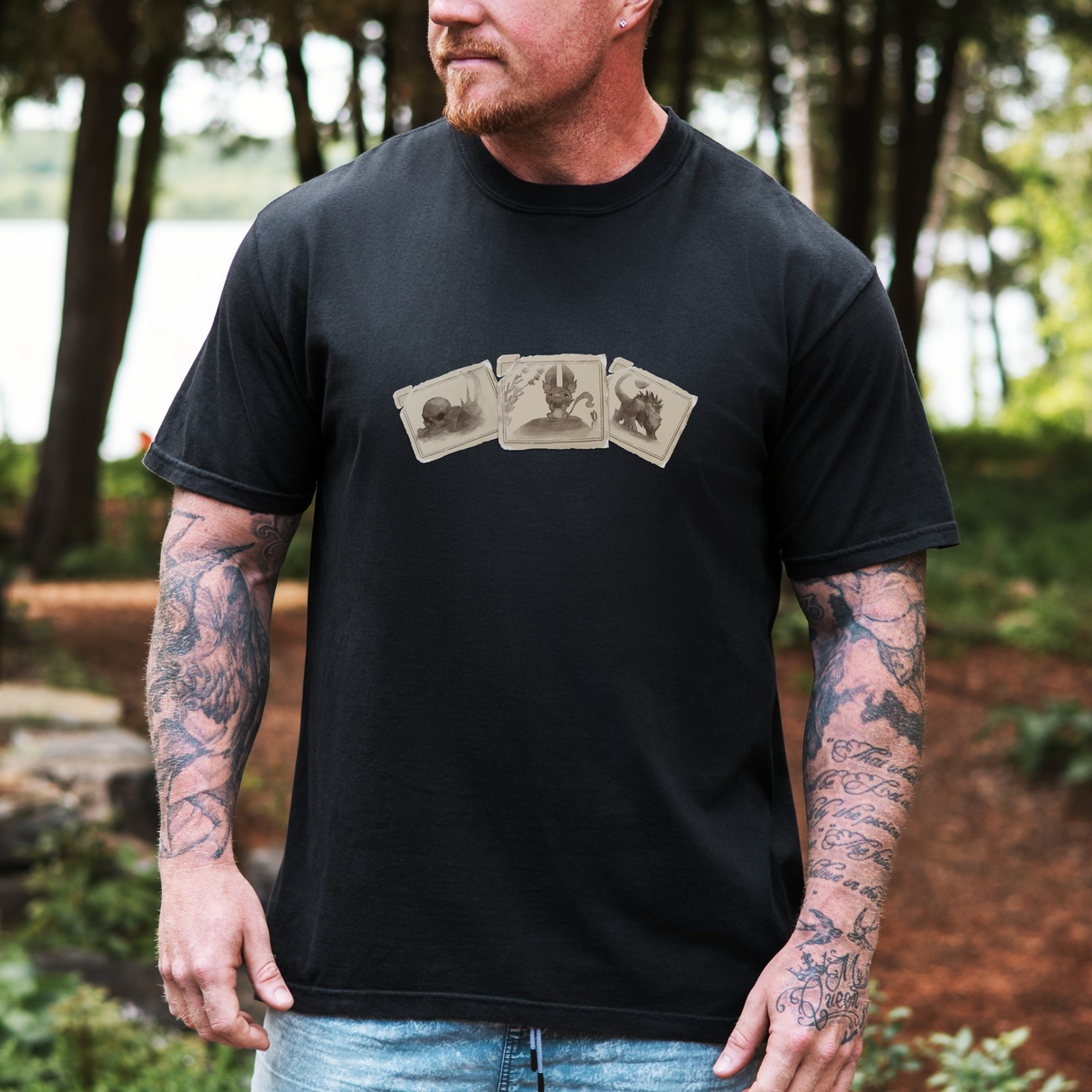 "The Ruin Bestiary" - Ruin Steampunk Unisex T-Shirt by Brandon Ellis