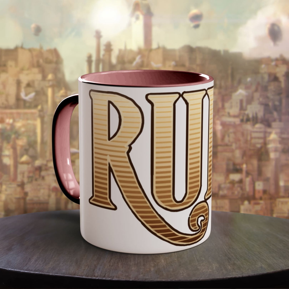 "Ruin" - Ruin Steampunk Mug by Brandon Ellis