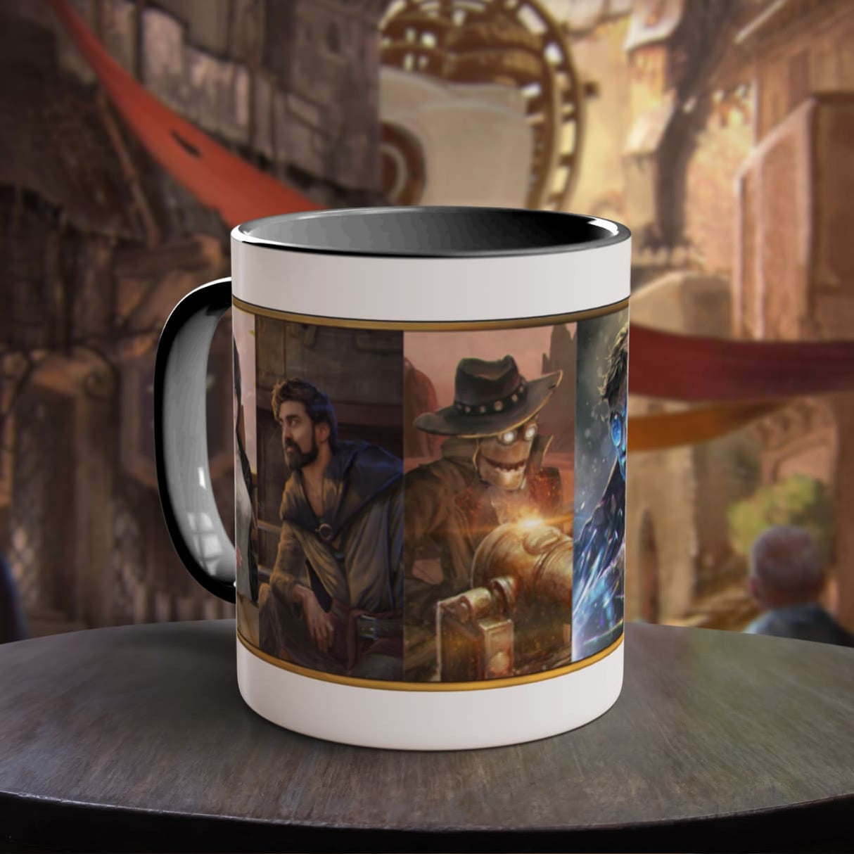 "The Cast of Ruin" - Ruin Steampunk Mug by Brandon Ellis