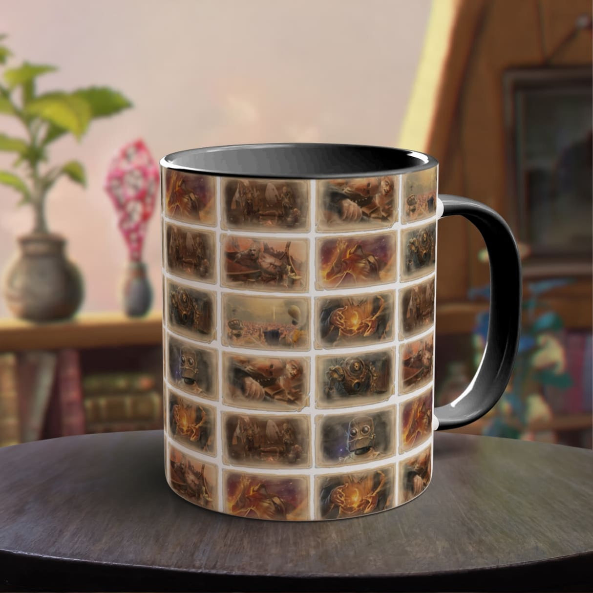"The Collector's Seal Wrap" - Ruin Steampunk Mug by Brandon Ellis