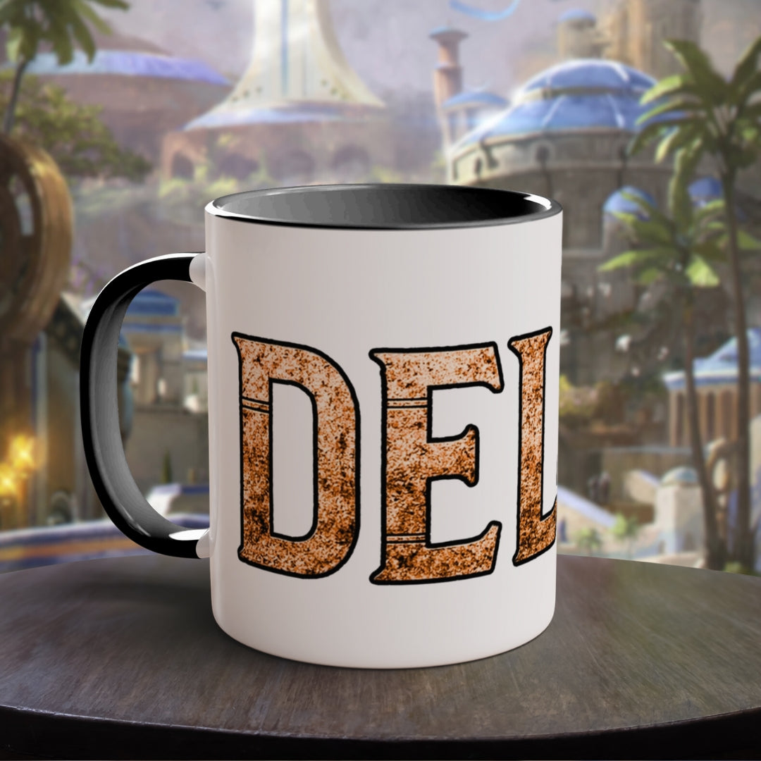 "The Delve" – Ruin Steampunk Mug by Brandon Ellis