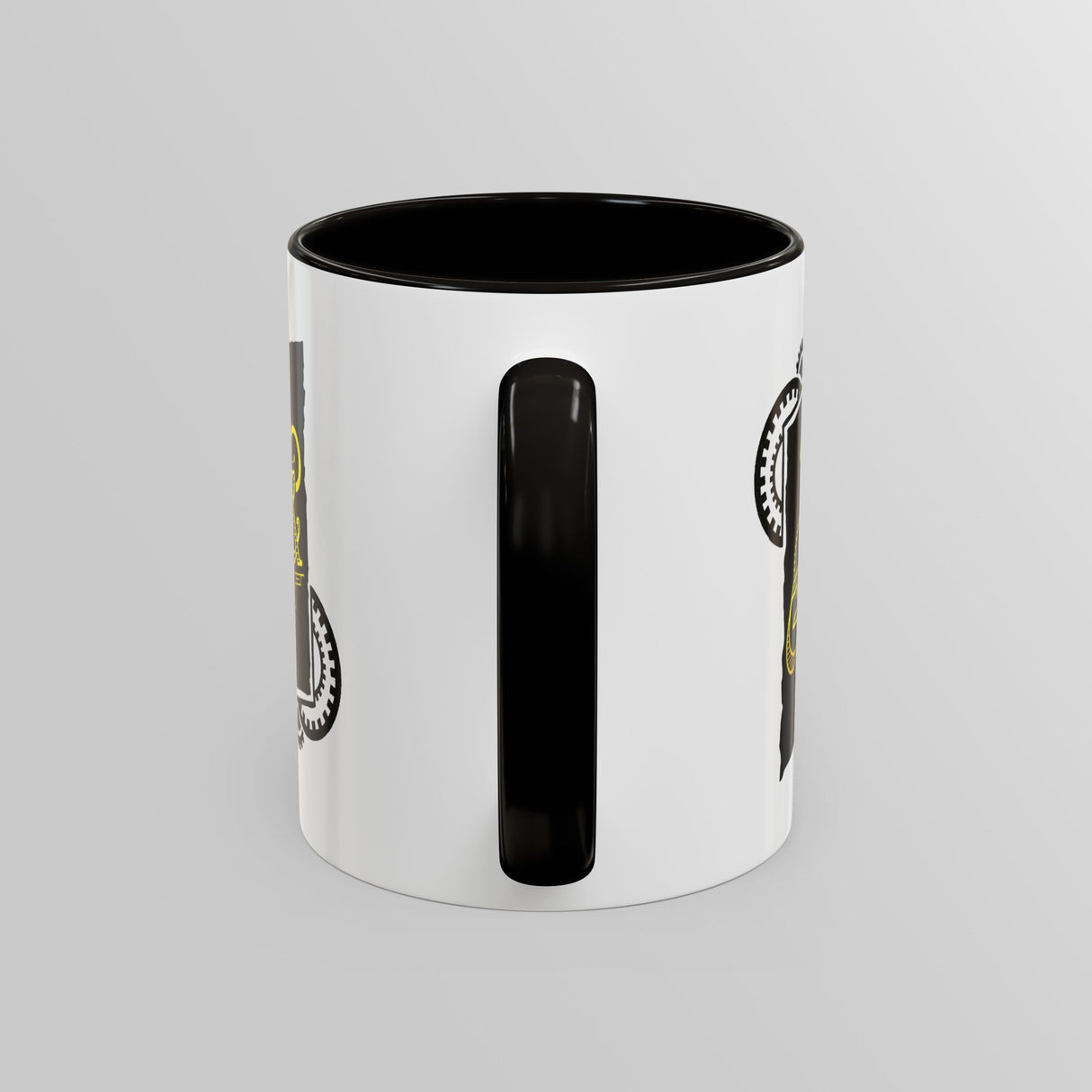 "Rise and Grind" - Ruin Steampunk Mug by Brandon Ellis