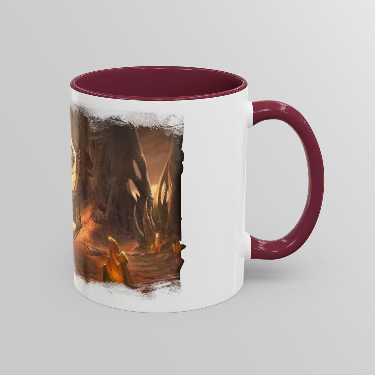 "Dune Watch Emblem Mug" - Ruin Steampunk Mug by Brandon Ellis