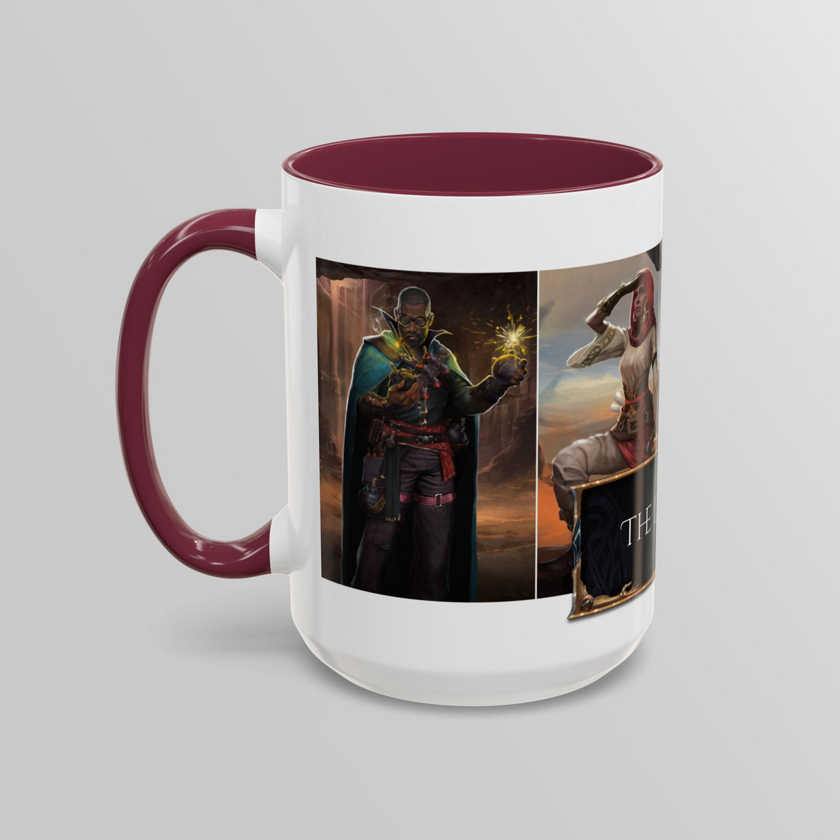 "The Delvers" - Ruin Steampunk Mug by Brandon Ellis