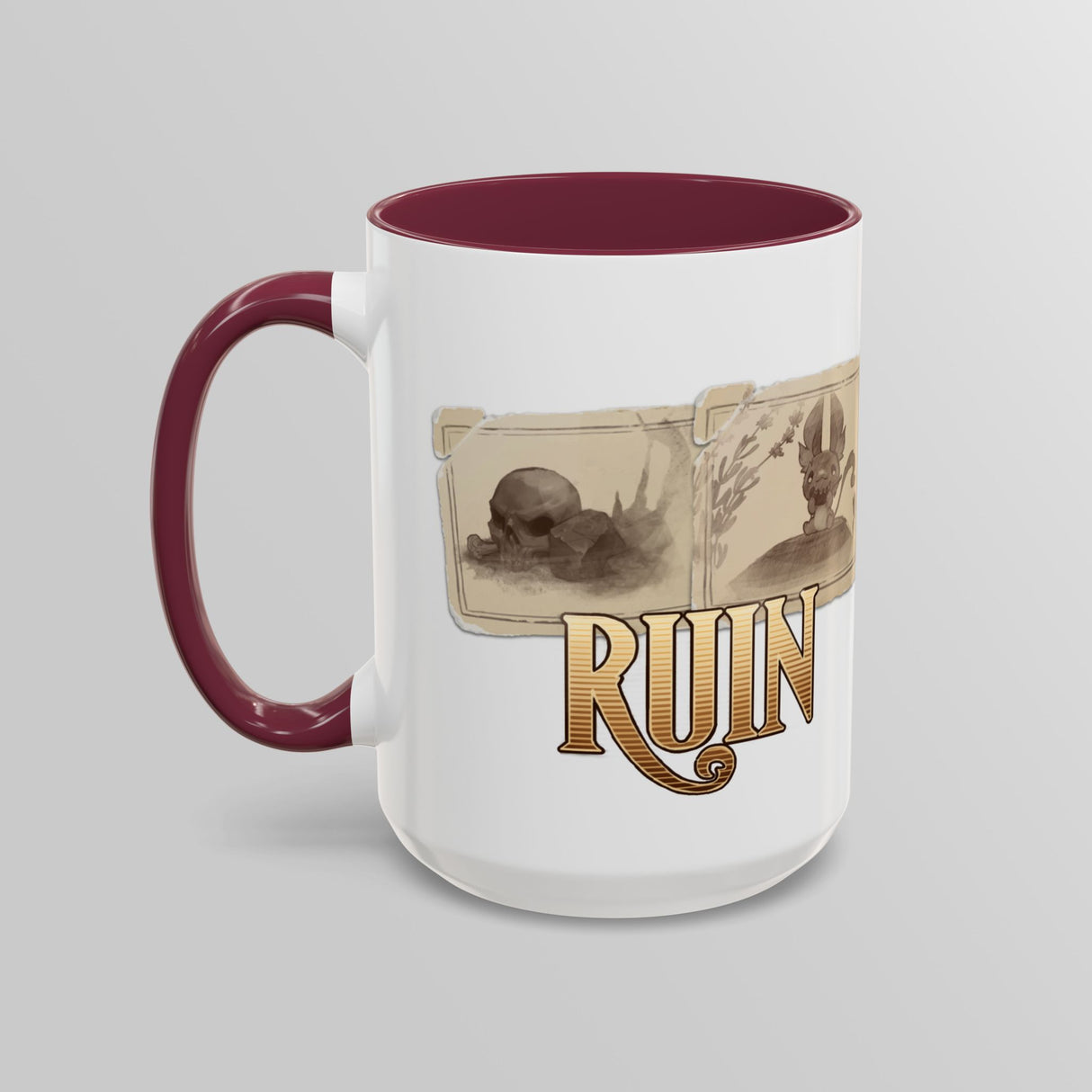 "The Ruin Bestiary" - Ruin Steampunk Mug by Brandon Ellis