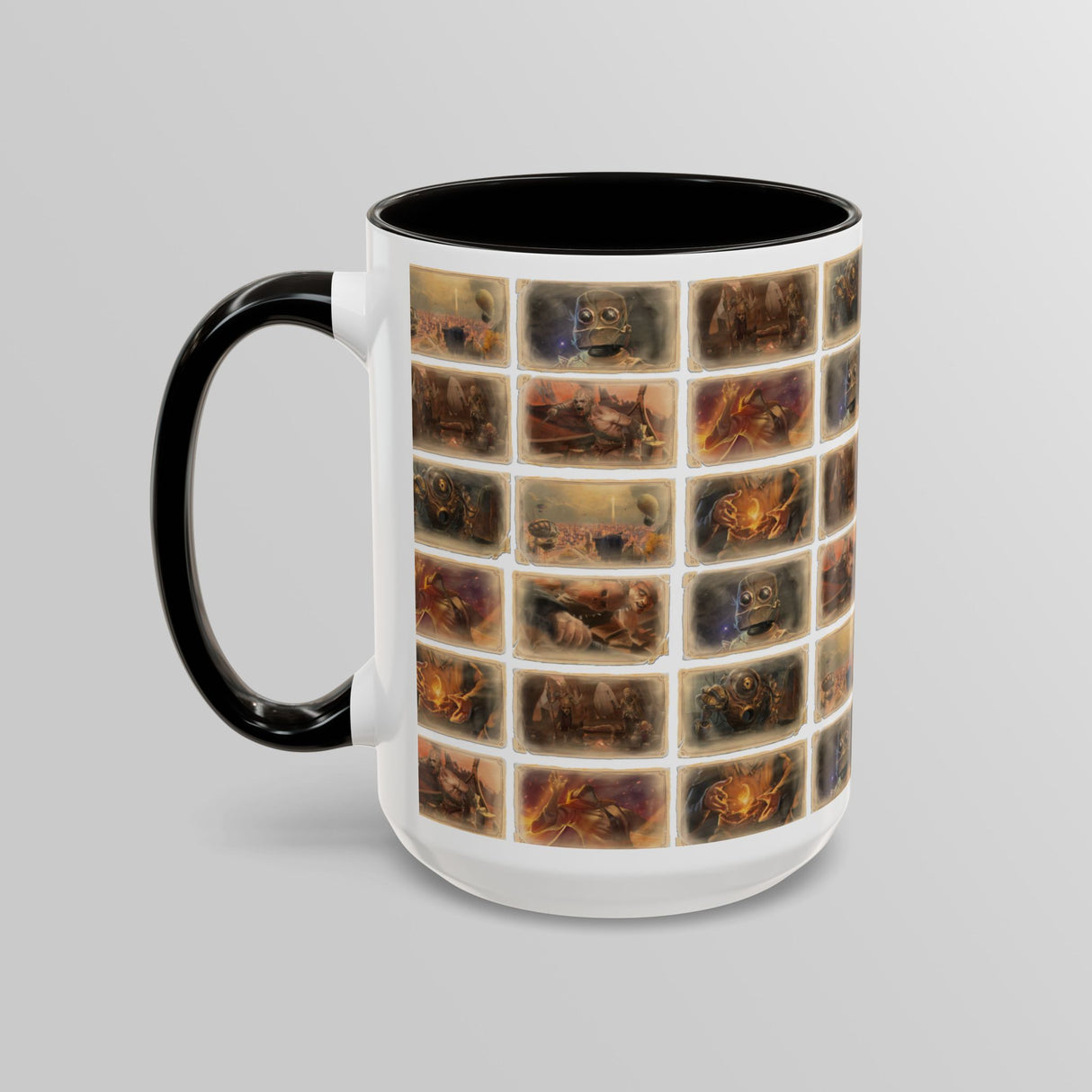 "The Collector's Seal Wrap" - Ruin Steampunk Mug by Brandon Ellis