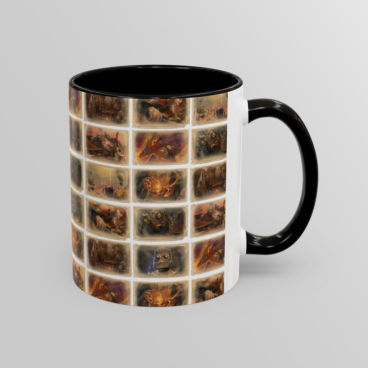 "The Collector's Seal Wrap" - Ruin Steampunk Mug by Brandon Ellis