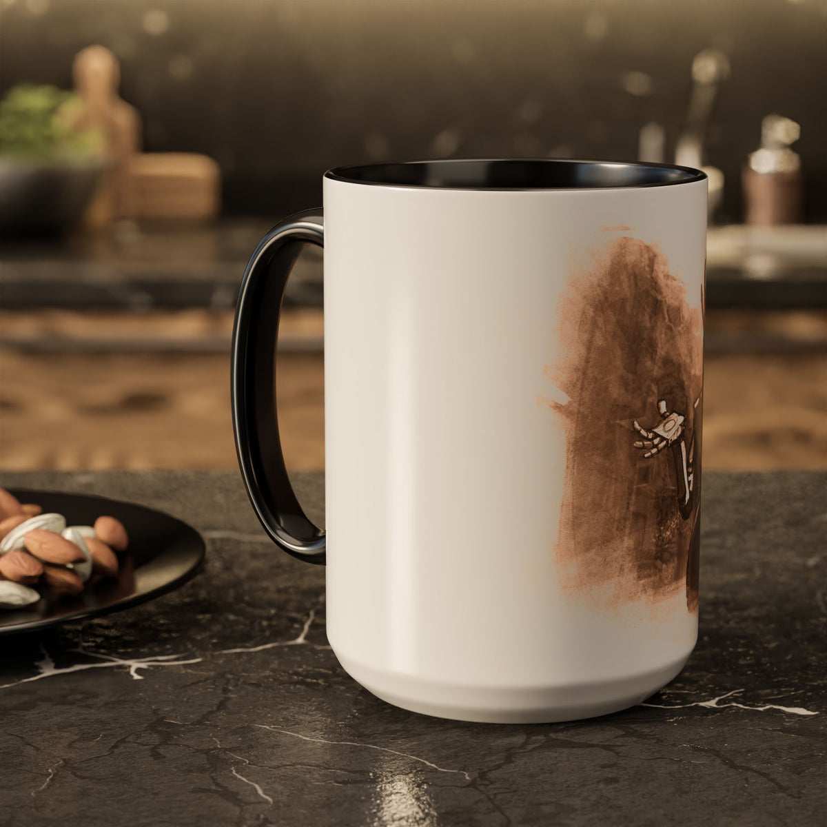 "The Clockwork King" - Ruin Steampunk Mug by Brandon Ellis