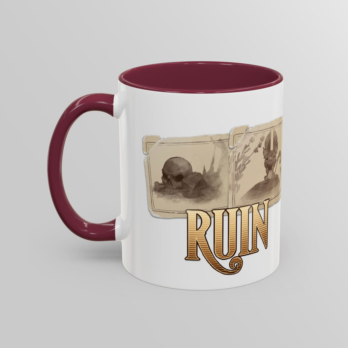 "The Ruin Bestiary" - Ruin Steampunk Mug by Brandon Ellis
