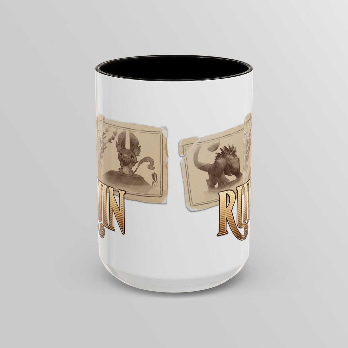 "The Ruin Bestiary" - Ruin Steampunk Mug by Brandon Ellis
